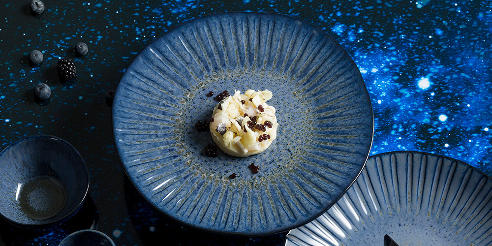 Desserteller mit süßer Nachspeise