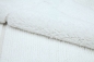 Preview: Casalanas - Santorin, doppelseitiger, schwerer Badteppich, Weiß, verschiedene Größen