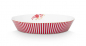 Preview: Pip Studio, Tiefer Teller, Royal Stripes Dunkelrosa, Ø 21.5 cm, Art.-Nr.51.001.346