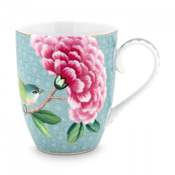 Pip Studio, Tasse, Blushing Birds Blue, 350 ml, Art.-Nr. 51.002.192